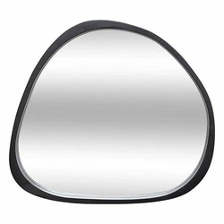 Lustro wiszące Wayne 63x57 cm nowoczesne czarne do łazienki i przedpokoju Atmosphera