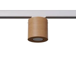 Plafon ORBIS naturalne drewno GU10 4000K  7W 530lm #W