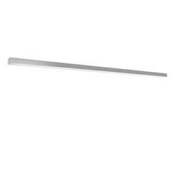 Plafon LED PINNE 200 szary minimalistyczny do salonu i biura nowoczesny aluminium 3000K