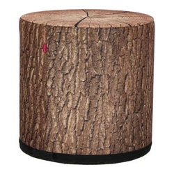 Pufa okrągła Wild Oak Intesi nowoczesna kolorowa do salonu i sypialni w stylu boho