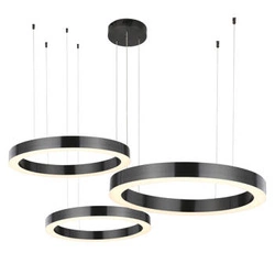 Nowoczesna lampa wisząca LED CIRCLE Step into Design do salonu i jadalni regulowana