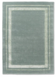 Dywan do salonu Redbrook miętowy 250x350 wełniany nowoczesny łatwy w czyszczeniu Laura Ashley