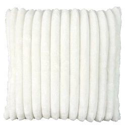 Poduszka dekoracyjna Geiko beżowa 40x40 nowoczesna do salonu i sypialni Intesi