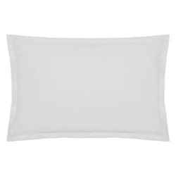 Poszewka na poduszkę 50 x 70 cm bawełna biała
