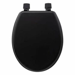 Deska sedesowa Kohl czarna z duroplastu do toalety nowoczesna