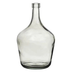 Wazon szklany Lerco Bonbon dymiony nowoczesny na kwiaty do salonu 25,5 cm