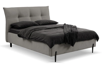 Łóżko Biscuit 140x200cm szare ciemne      Cosy 7 GR2