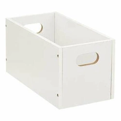 Drewniane pudełko do regału 15x31 białe z uchwytem 5five Simply Smart nowoczesne