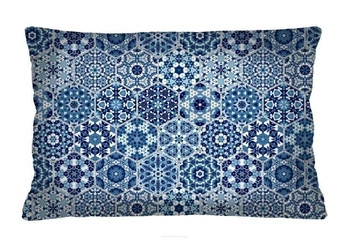 Poduszka dekoracyjna Blue Intesi antyalergiczna do salonu 40x60 cm