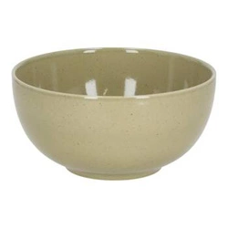 Miska do sałatek Gomera Intesi 21 cm zielona ceramiczna okrągła do kuchni zmywarka