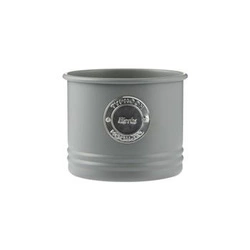Doniczka na zioła metalowa szara Typhoon nowoczesna osłonka do kuchni 11 cm