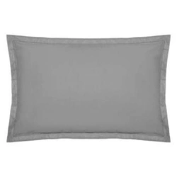 Poszewka na poduszkę 50 x 70 cm bawełna szara