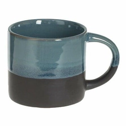 Kubek ceramiczny Lagune 340ml niebieski okrągły do kawy i herbaty do zmywarki