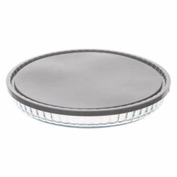 Szklana forma z przykrywką do tarty 27cm