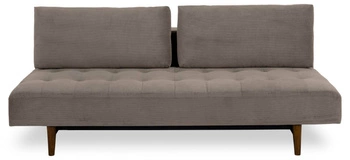 Sofa rozkładana Blain beżowa 2-osobowa z funkcją spania skandynawska do salonu Actona