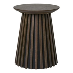 Stolik pomocniczy Osaka 40cm dąb dymiony
