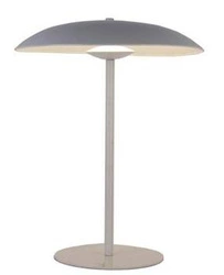 Lampa stołowa LED Lund nowoczesna biała metalowa do salonu i sypialni ciepłe światło