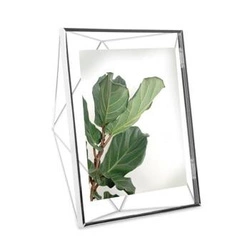 Ramka na zdjęcia 20x25 Prisma Umbra szara metalowa wisząca i stojąca nowoczesna