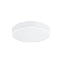Plafon sufitowy LED ONYX 40 biały okrągły nowoczesny do salonu i sypialni 3000K