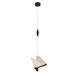 Lampa wisząca LED BEE LAMP czarna 21 cm nowoczesna do salonu kuchni jadalni
