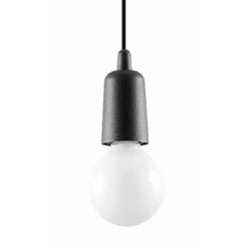 Lampa wisząca Diego czarna regulowana nowoczesna do salonu sypialni lub kuchni