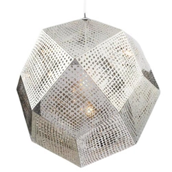 Lampa wisząca FUTURI STAR srebrna 48 cm