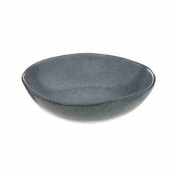 Talerz głęboki obiadowy Spring 19cm niebieski ceramiczny do zupy do kuchni zmywarka