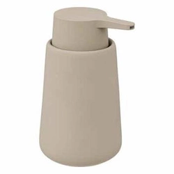 Dozownik do mydła ceramiczny beżowy Colors 250 ml elegancki do łazienki 5five