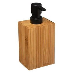 Dozownik do mydła bambusowy Terre Inconnue 280 ml nowoczesny do łazienki 5five