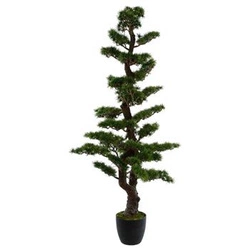 Duże sztuczne drzewko bonsai Atmosphera 149cm boho do salonu sztuczne rośliny