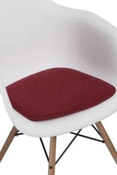 Poduszka na krzesło filcowa Intesi Arm Chair czerwona 40x39 do jadalni lub kuchni