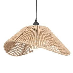 Lampa wisząca Myha boho regulowana do salonu i jadalni naturalna Atmosphera 40 cm