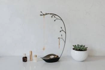 Organizer na biżuterię Orchid szary