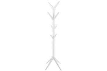 Wieszak stojący do przedpokoju Ascot biały nowoczesny na ubrania Actona 178 cm