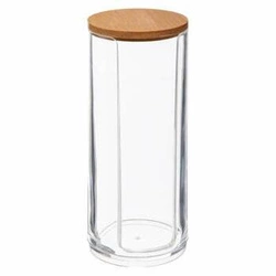 Pojemnik Selena walec bambus na waciki