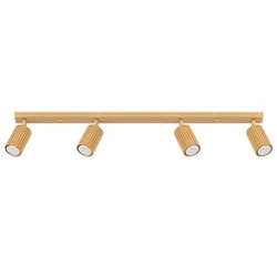 Plafon sufitowy KARBON 4L złoty ruchomy glamour do salonu i sypialni SOLLUX LIGHTING