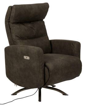 Fotel / recliner Kamares antracytowy