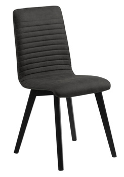 Krzesło Arosa Anthracite/ Black tapicerowane