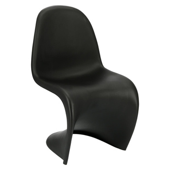 Krzesło Balance PP czarne z tworzywa