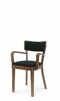 Krzesło z podłokietnikami Fameg Solid B-9449/1 CATL2 buk standard