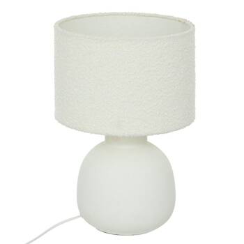 Lampa okrągła Lali 43 cm biała