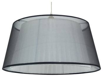 Lampa wisząca Charlie 45 1x60W E27  czarny