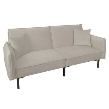 Sofa rozkładana Canif Velvet szara