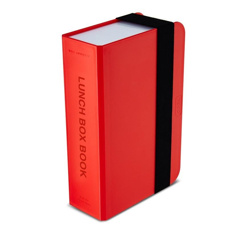  Lunch box- książka, czerwona BB 