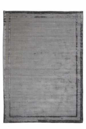 Dywan Frame Steel Grey 200x300 Carpet Decor Handmade Collection