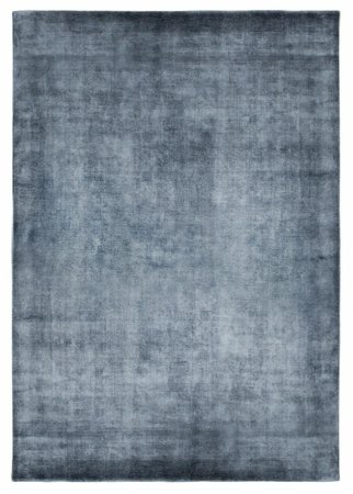 Dywan Linen Dark Blue 160x230 Carpet Decor Handmade