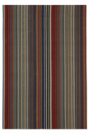 Dywan zewnętrzny Spectro Stripes Teal Sedonia Rust 160x230cm