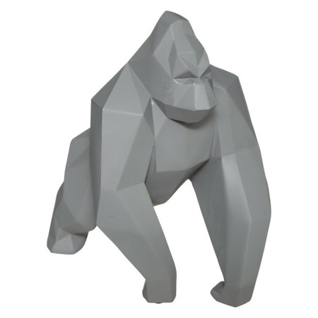 Figurka Origami Gorilla szara