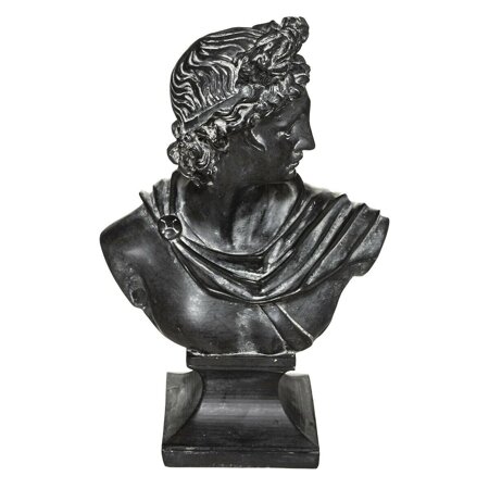 Figurka popiersie Apollon czarna
