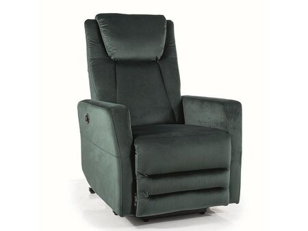 Fotel rozkładany recliner Doni zielony VIC
